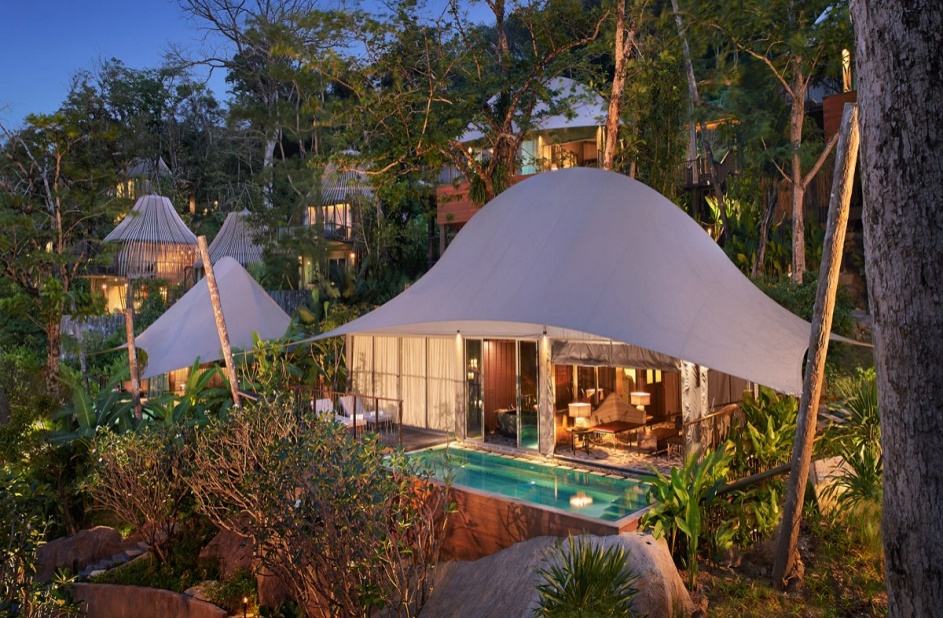 Keemala resort - Tent pool villa